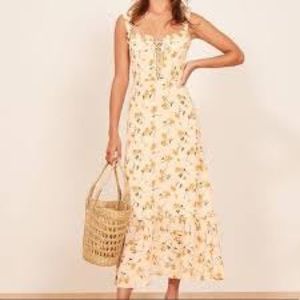 Reformation Naples Dress in Limonada - Size 0